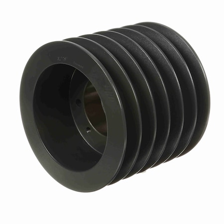 Browning 6 Groove Cast Iron Bushed Bore Multiple Sheave, 6C70SF 6C70SF